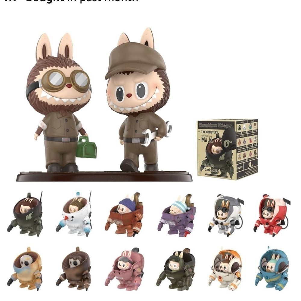 😍🆕😃 Labubu The Monsters Ma.K.a. Charming Figurine Toy-NIB Surprise Figurine